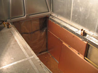 EMF Sheilded Room - Copper Pit Walls